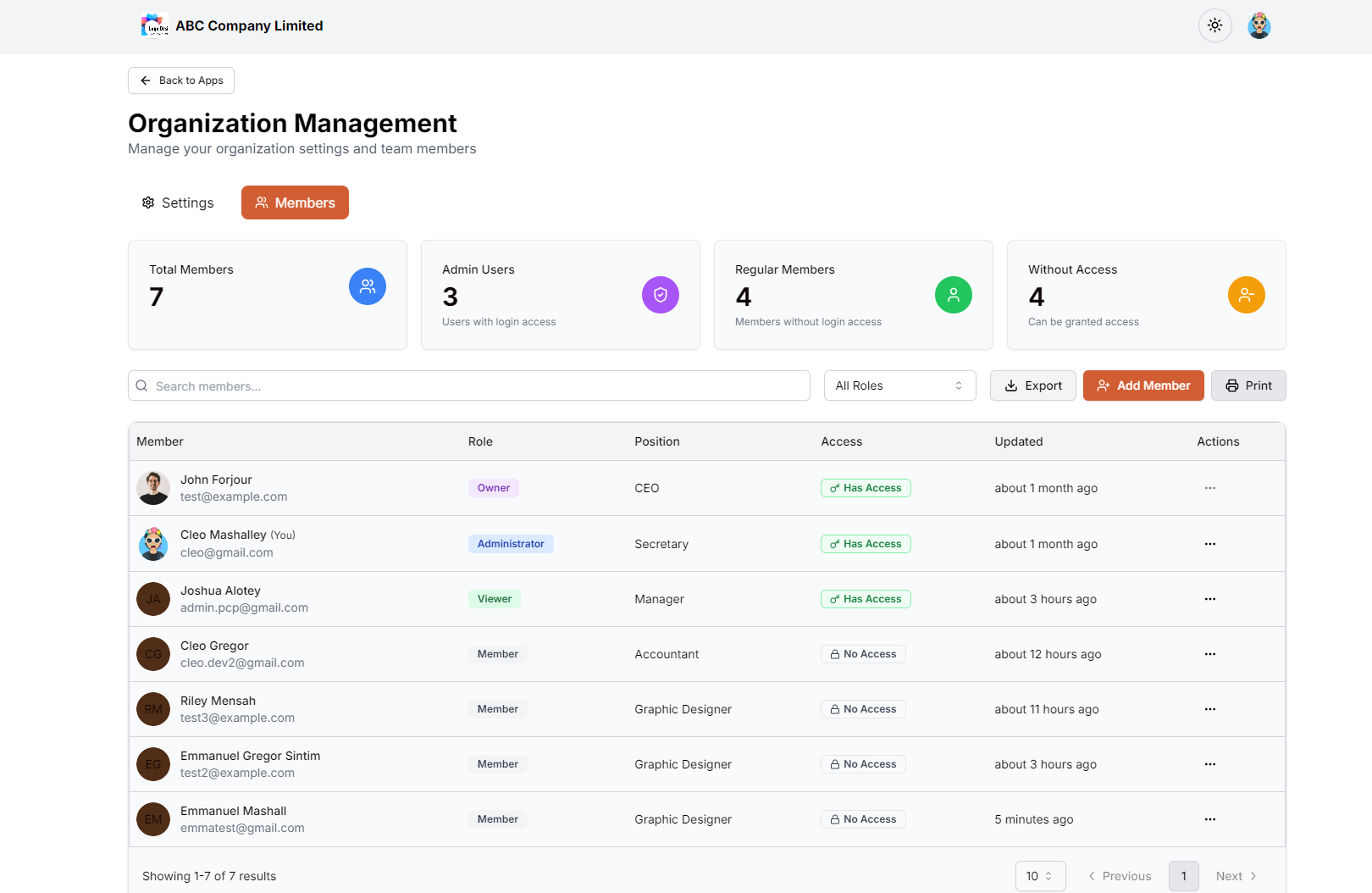 Desktop App Screenshot